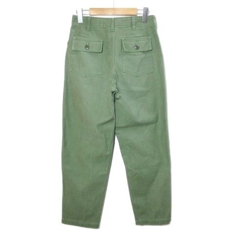 シンゾーン Shinzone THE SHINZONE ベイカーパンツ テーパード カーキ