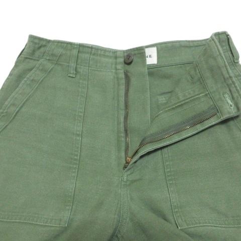 シンゾーン Shinzone THE SHINZONE ベイカーパンツ テーパード カーキ