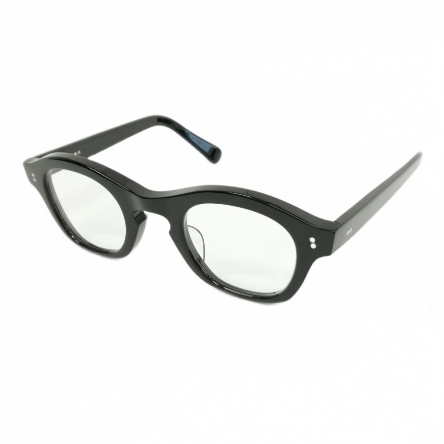 白山眼鏡 MALG 伊達眼鏡 黒ぶち メガネ サングラス ブラック  