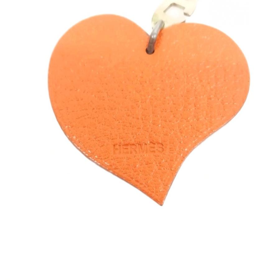 HERMES エルメス ハート チャーム バッグチャーム キーホルダー