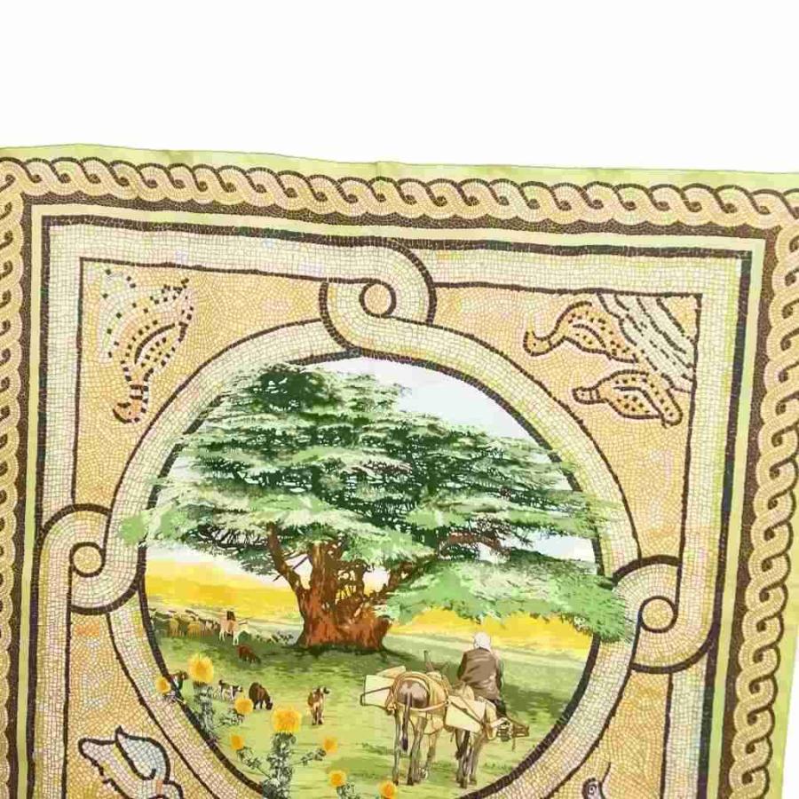 ⭐️極美品⭐️箱付 エルメス カレ90 LA PRAIRIE／草原 スカーフ 大判