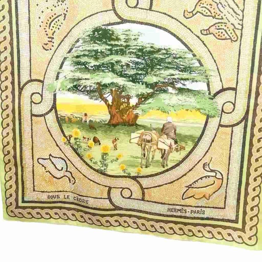 HERMES　エルメス　大判スカーフ　カレ90 極美品 楽天市場】【極美品】HERMES エルメス カレ90 Copeaux オガ屑柄 紺