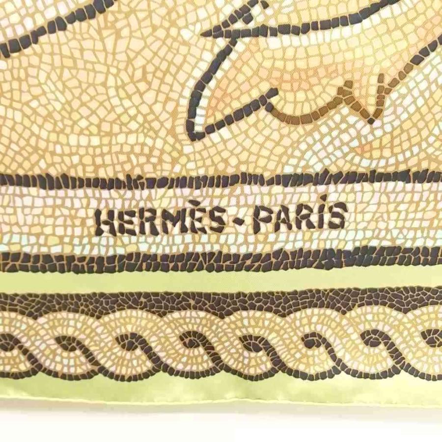 HERMES エルメス カレ90 SOUS LE CEDRE ヒマラヤ杉の下で 大判