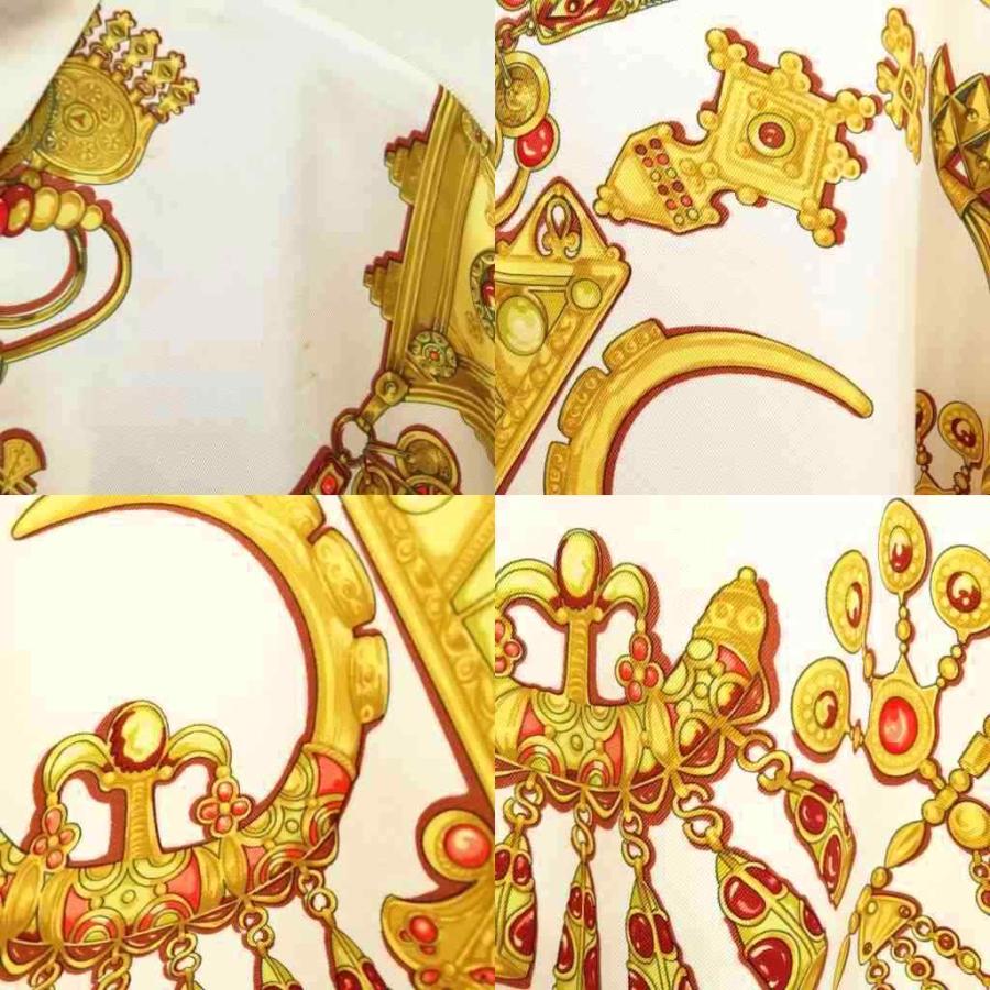 HERMES（エルメス） HERMES PARURES DES SABLES シルク ニット 切替