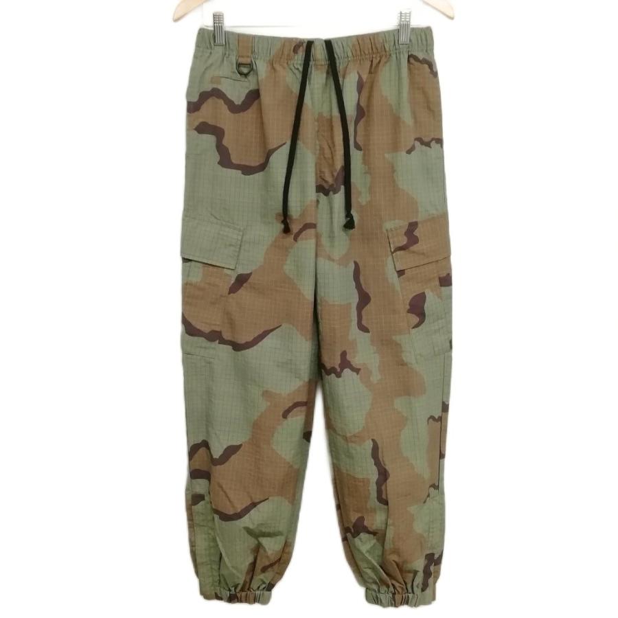 アンダーカバー UC1B4501-3 カモフラナイロンカーゴロングパンツ アンダーカバー UNDERCOVER 22SS UC1B4501-3 カモフラ ナイロン カーゴ