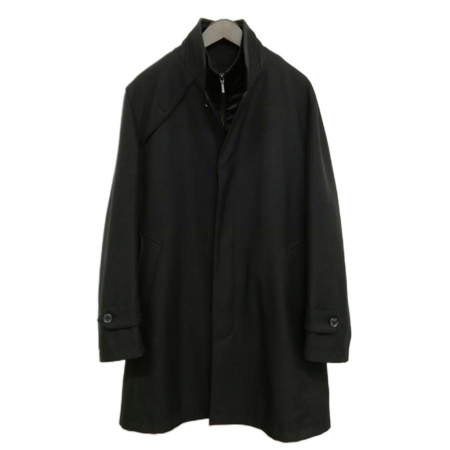 PAZZO collection N.MASAKI レイヤードライナー付 スタンドカラー