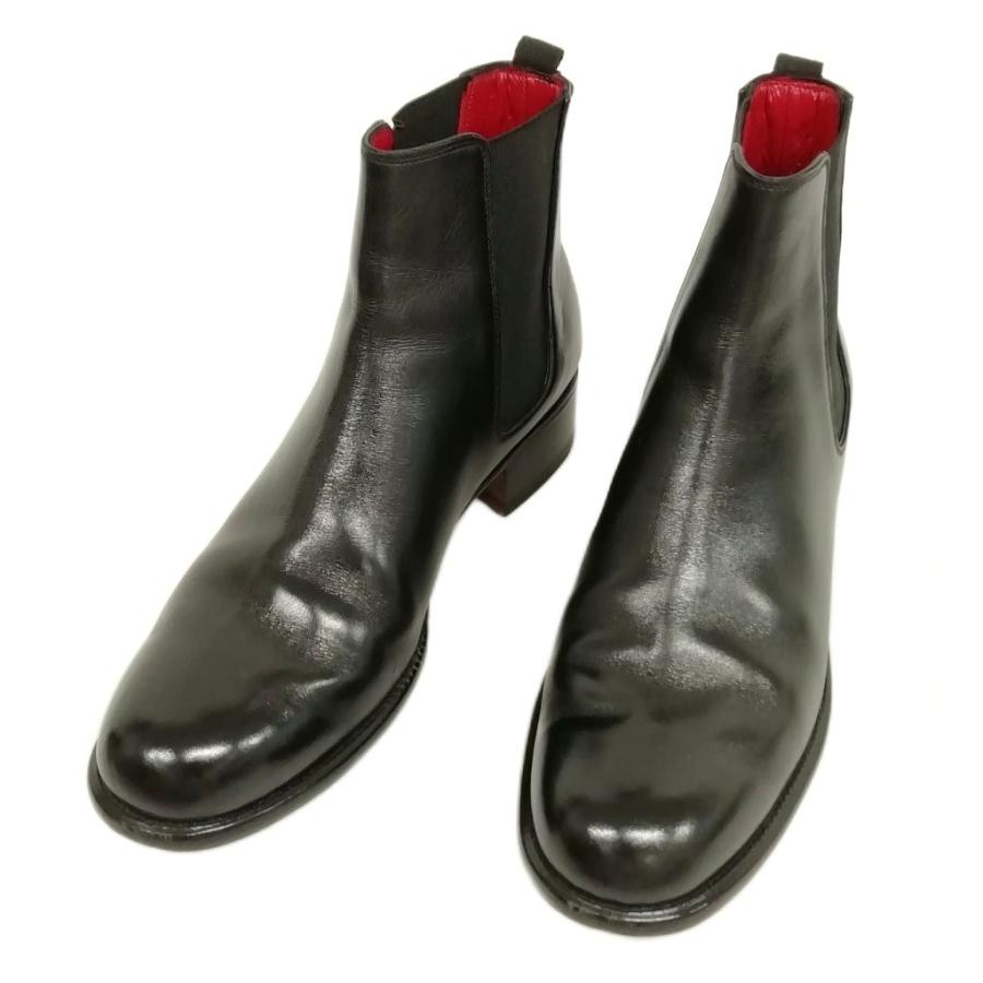 【中古】Le Yucca's レユッカス Y23214 Side Gore Boots サイドゴアブーツ 37.5 ブラック レディース Le Yucca's レユッカス Y23214 Side Gore Boots サイドゴアブーツ 37.5