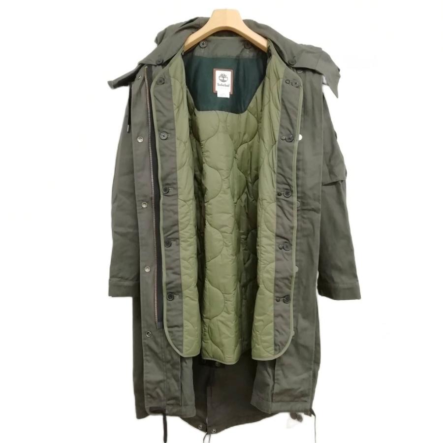 【ティンバーランド】未使用 タグ付き 中綿 モッズコート ジャケット L相当 Timberland（ティンバーランド） Timberland 19AW 3WAY ミリタリー