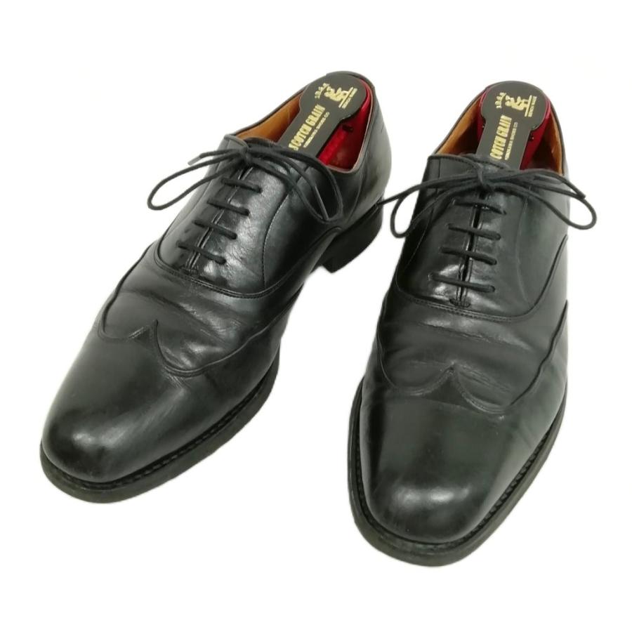 スコッチグレイン 黒 ウィングチップ ビジネスシューズ SCOTCH GRAIN ウィングチップ 黒ドレスシューズ 24.5cm - メルカリ