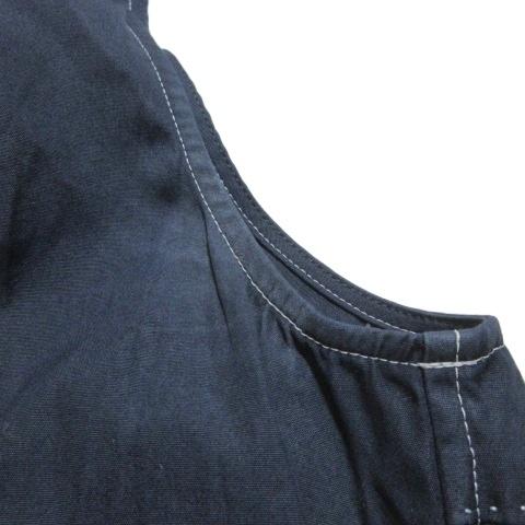 キャバン CABaN 21SS コットン ベルテッドノースリーブロング 
