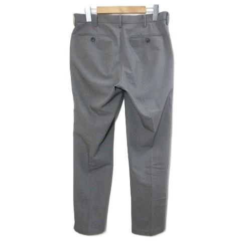 ユニクロ（UNIQLO） 美品 24年 感動パンツ 321-470031 ウールライク
