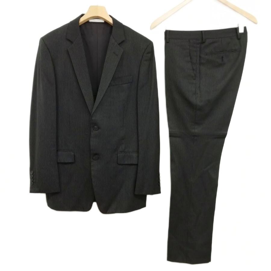 Calvin Klein（カルバン・クライン） ストライプ シングル 2B スーツ