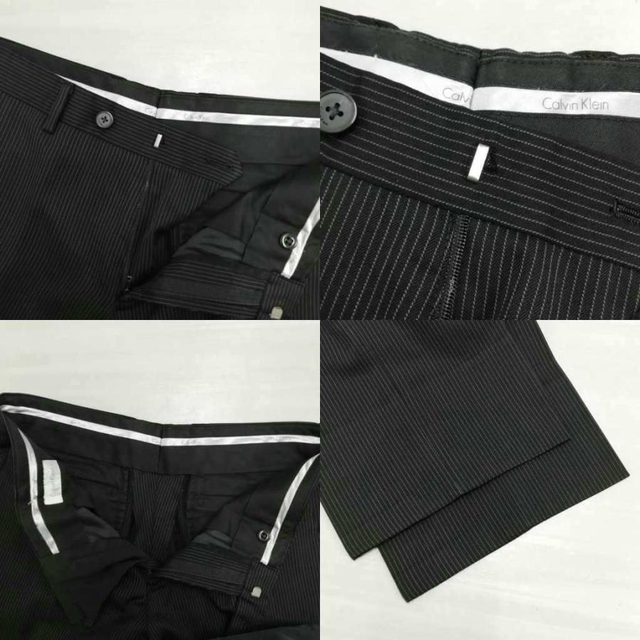 Calvin Klein（カルバン・クライン） ストライプ シングル 2B スーツ