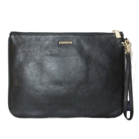 未使用品 レベッカミンコフ Rebecca Minkoff タグ付き レザークラッチ 