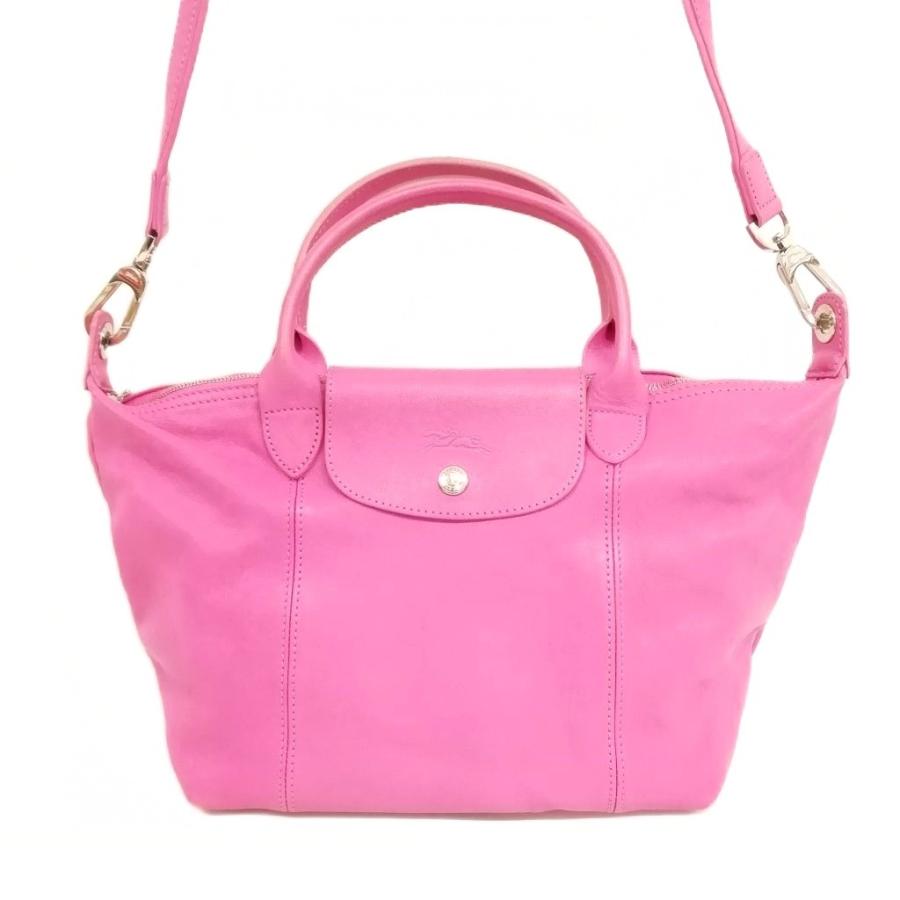 ロンシャン Longchamp トートバッグ ル プリアージュ キュイール M 