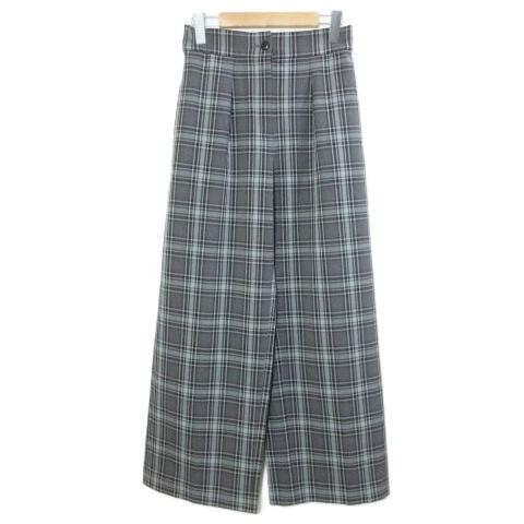 プラステ PLST 美品 ウォームリザーブワイドパンツ 12-9406007