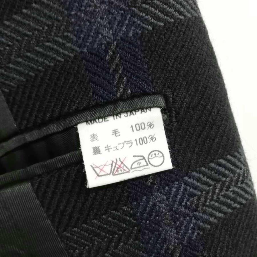 【中古】ワイズフォーメン Y's for men 初期タグ 麻タグ チェック ウール ジャケット テーラード ブレザー M ワイズフォーメン Y's for men 初期タグ 麻タグ チェック ウール