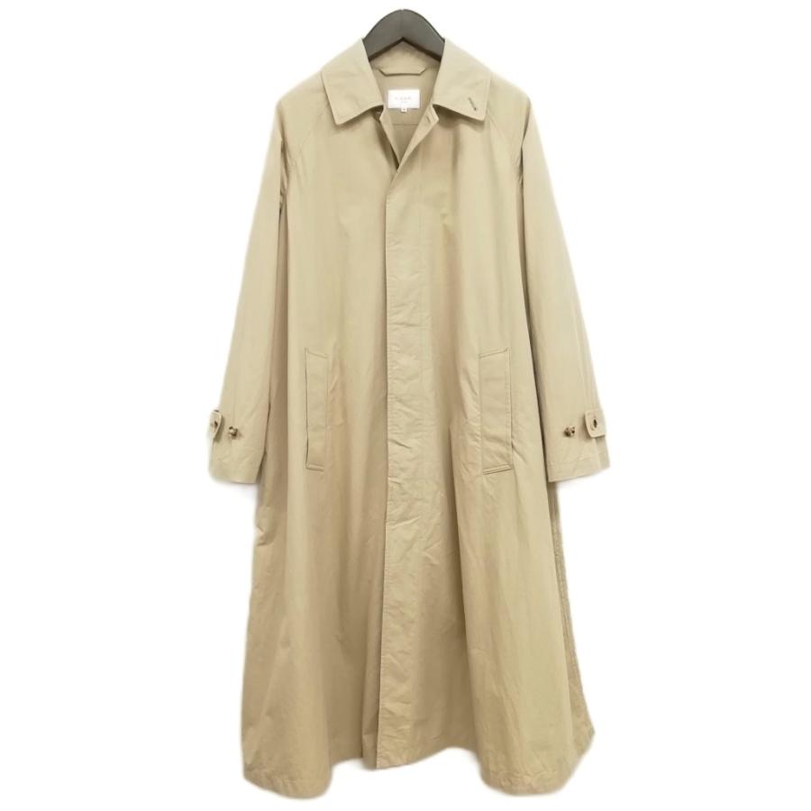 【中古】ルグラジック Le glazik JL-8049-CPH コットン ツイル ステンカラーコート スプリングコート 36 ベージュ ルグラジック Le glazik JL-8049-CPH コットン ツイル ステンカラー