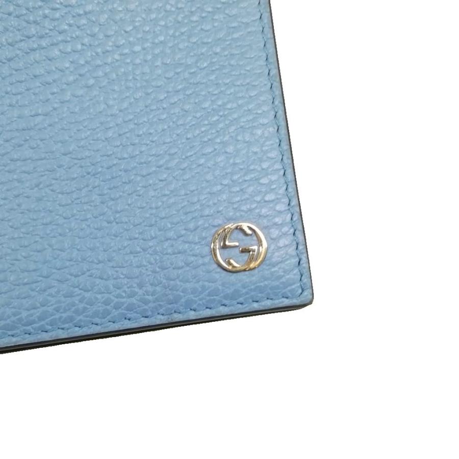 GUCCI グッチ 466506 インターロッキングG レザー チェーン ショルダー