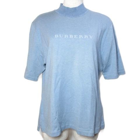 Burberrys バーバリー 半袖ハイネックカットソー バーバリーズ ヴィンテージ ニット カットソー 半袖 ハイネック ロゴ