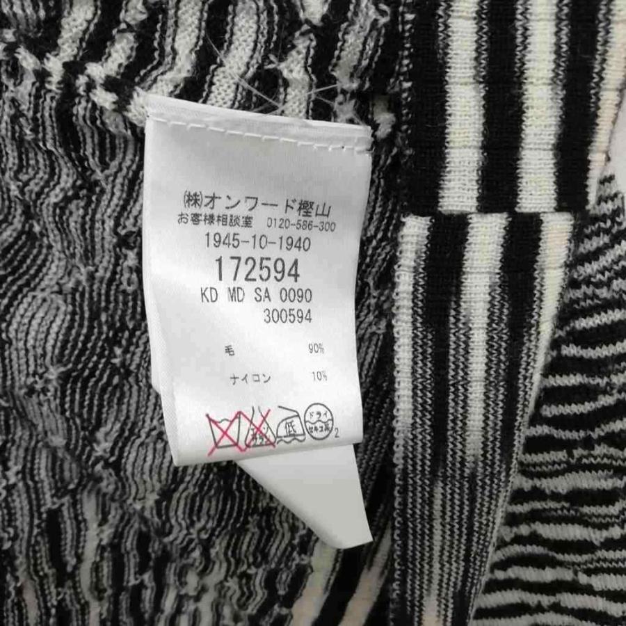 ミッソーニ MISSONI ニットカーディガン Vネック ロングスリーブ 総柄