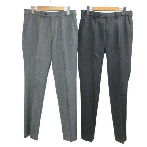 弐号天 ユニクロ（UNIQLO） 17年 2点セット 感動パンツ ウルトラライト ウール