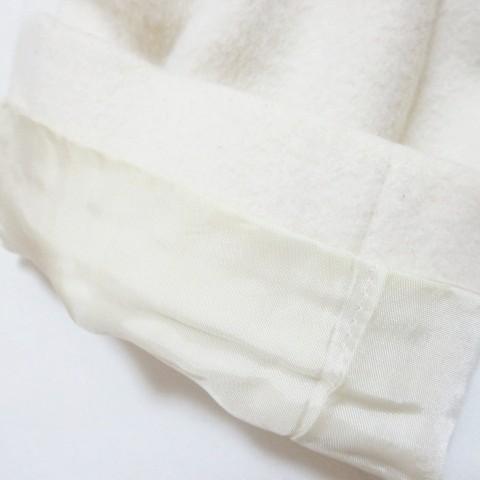 UNTITLED（アンタイトル） ウールアンゴラ混 コート ノーカラー 2WAY 