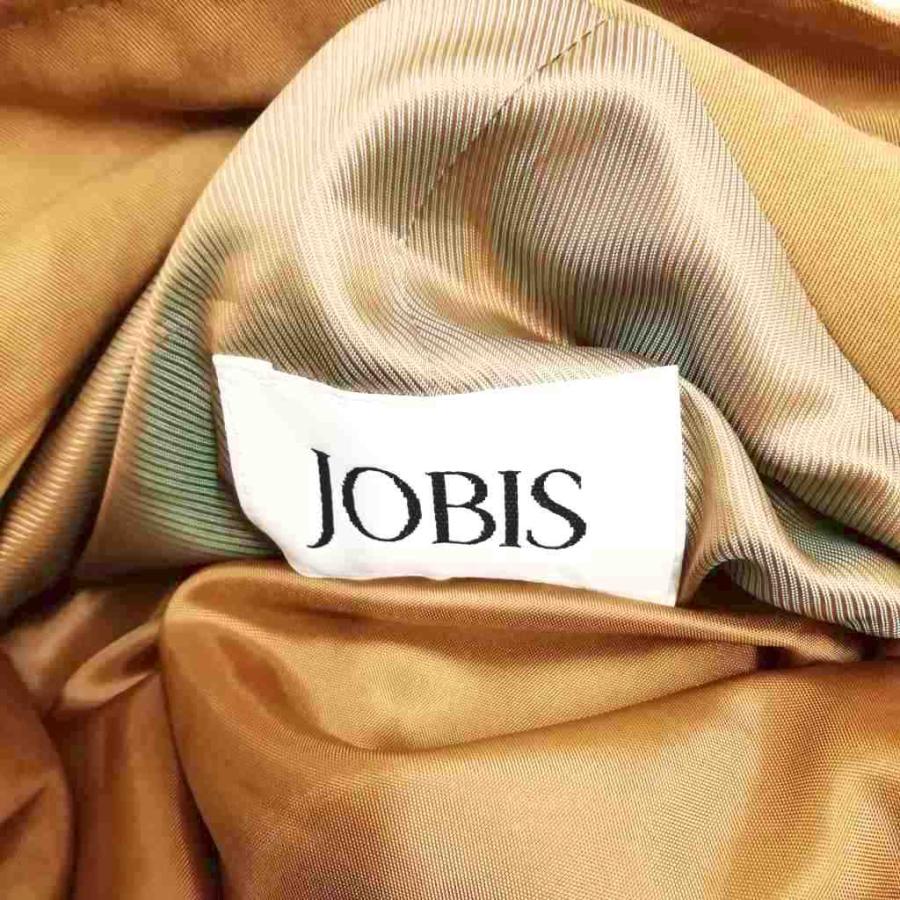 ヨビス JOBIS リアルファーライナー コート 38 キャメル系 美品