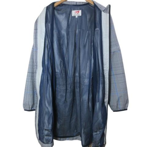 マスターバニー EDITION 2WAY レインワンピース ひざ丈 長袖 半袖