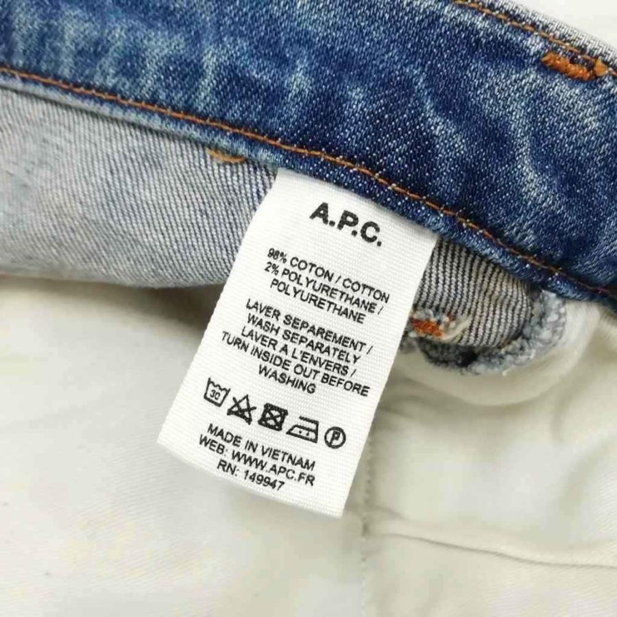 A.P.C.（アーペーセー） プチニュースタンダード ユーズド加工 デニム