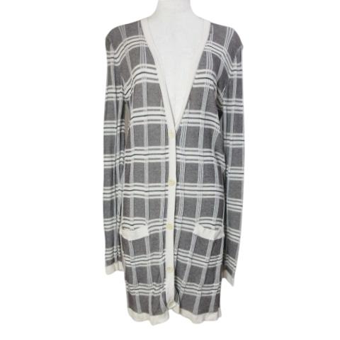 最高級ライン 白タグ 美品 マックスマーラ パッチワーク ロングカーディガン M 最高級ライン 白タグ 美品 マックスマーラ パッチワーク ロング
