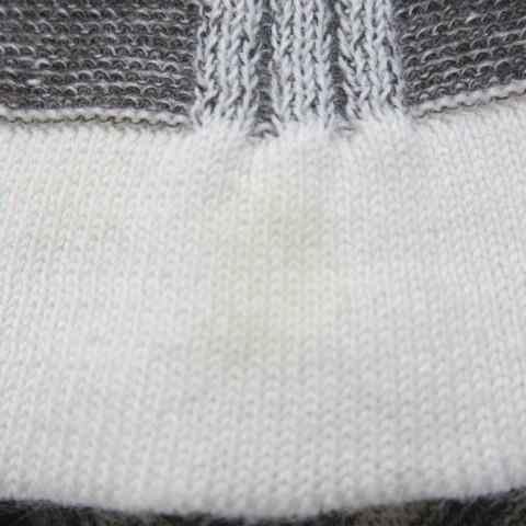 最高級ライン 白タグ 美品 マックスマーラ パッチワーク ロングカーディガン M Max Mara（マックスマーラ） 白タグ ニットカーディガン ロング