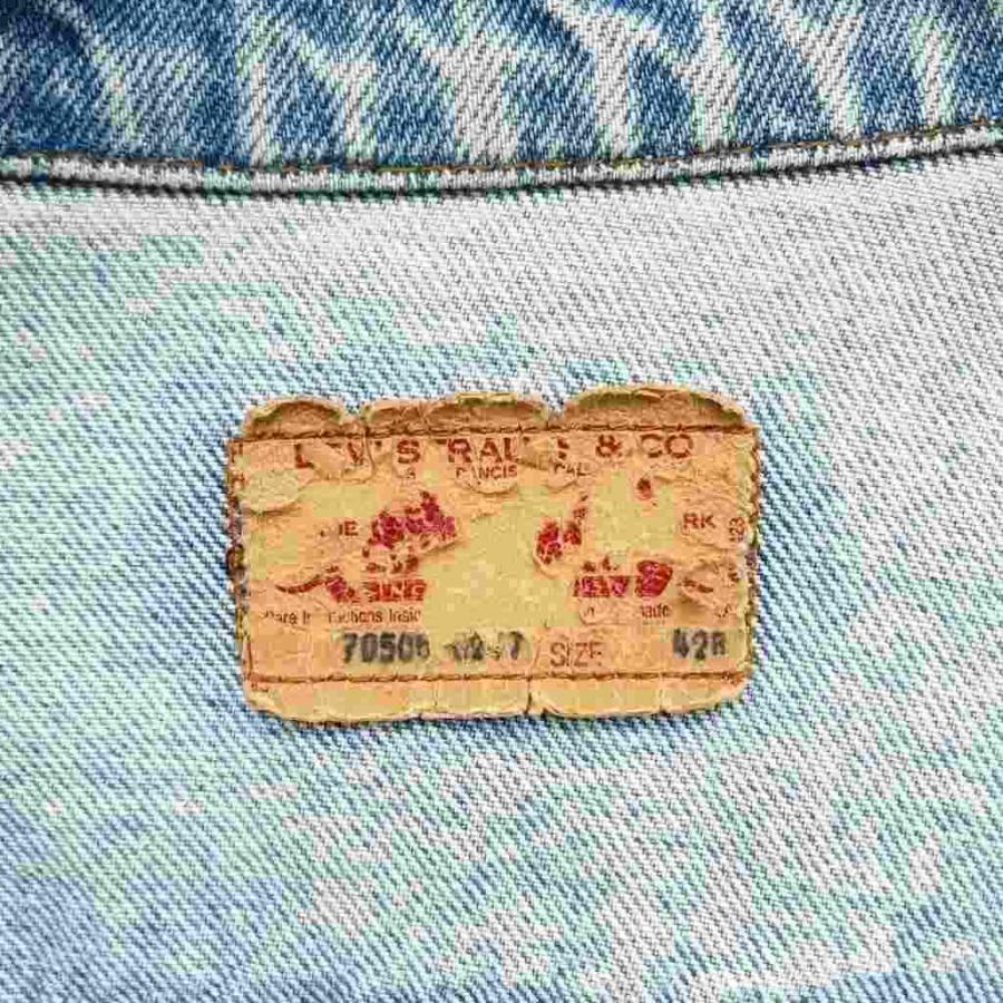 Levi's（リーバイス） Levi's 70506-0217 USA製 80s 87年製 ボタン裏