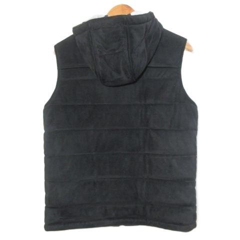 ZARA（ザラ） 中綿ベスト ジップアップ フーディー ピーチスキン M 180 