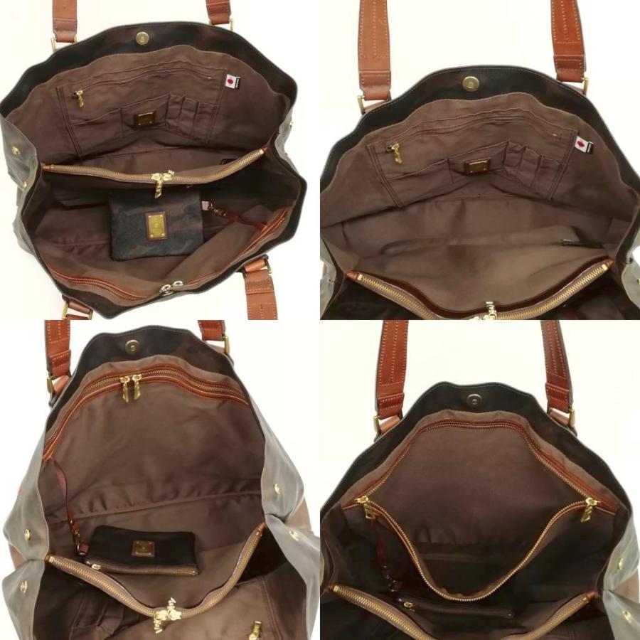 【中古】マスターピース MASTERPIECE Gloss グロス トートバッグ 迷彩 カモフラ カーキ ブラウン メンズ マスターピース MASTERPIECE Gloss グロス トートバッグ 迷彩 カモフラ