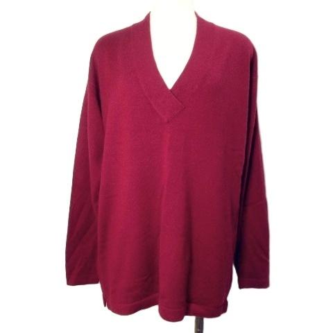 サルリ Sarli カシミヤニット セーター Vネック 長袖 厚手 イタリア製