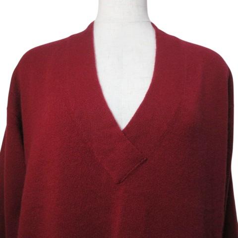 サルリ Sarli カシミヤニット セーター Vネック 長袖 厚手 イタリア製