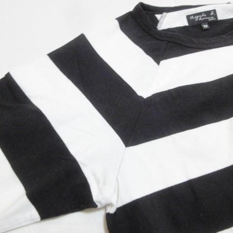 agnes b. HOMME アニエスベーオム Agnes homme ボーダーTシャツ