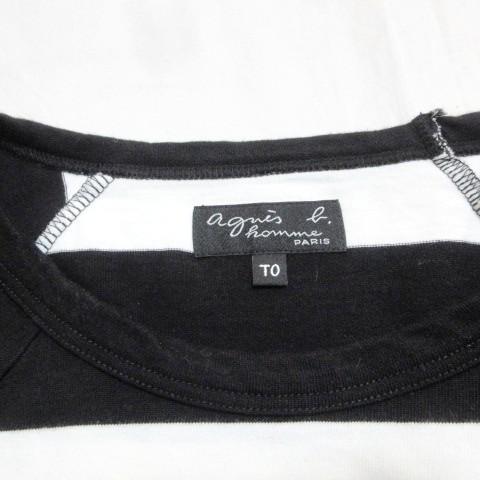 agnes b. HOMME アニエスベーオム Agnes homme ボーダーTシャツ
