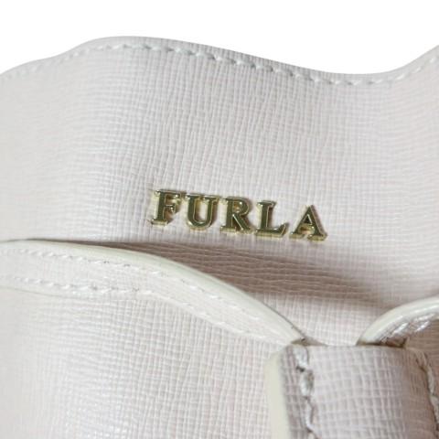 美品　フルラ　ステイシー　ドローストリング　巾着バッグ FURLA（フルラ） ステイシー ドローストリング ショルダーバッグ 2way