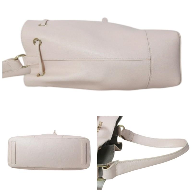 美品　フルラ　ステイシー　ドローストリング　巾着バッグ FURLA（フルラ） ステイシー ドローストリング ショルダーバッグ 2way