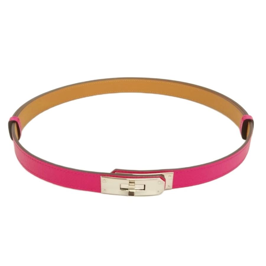 HERMES（エルメス） ケリー 18 ベルト ヴォーエプソン GP ローズ