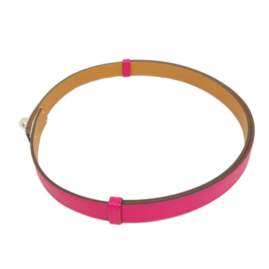 【未使用】HERMES エルメス　ベルト　ケリー　ヴォーエプソン レッド 未使用】HERMES エルメス ベルト ケリー ヴォーエプソン レッド HERMES