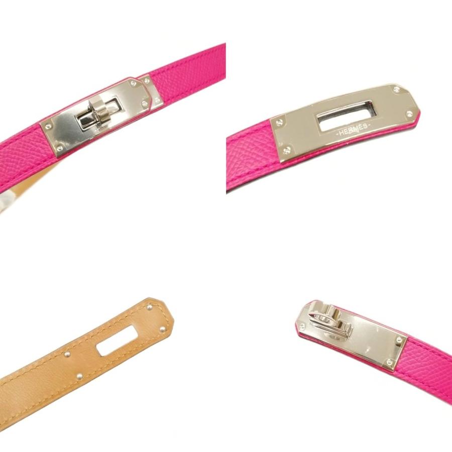 HERMES（エルメス） ケリー 18 ベルト ヴォーエプソン GP ローズ