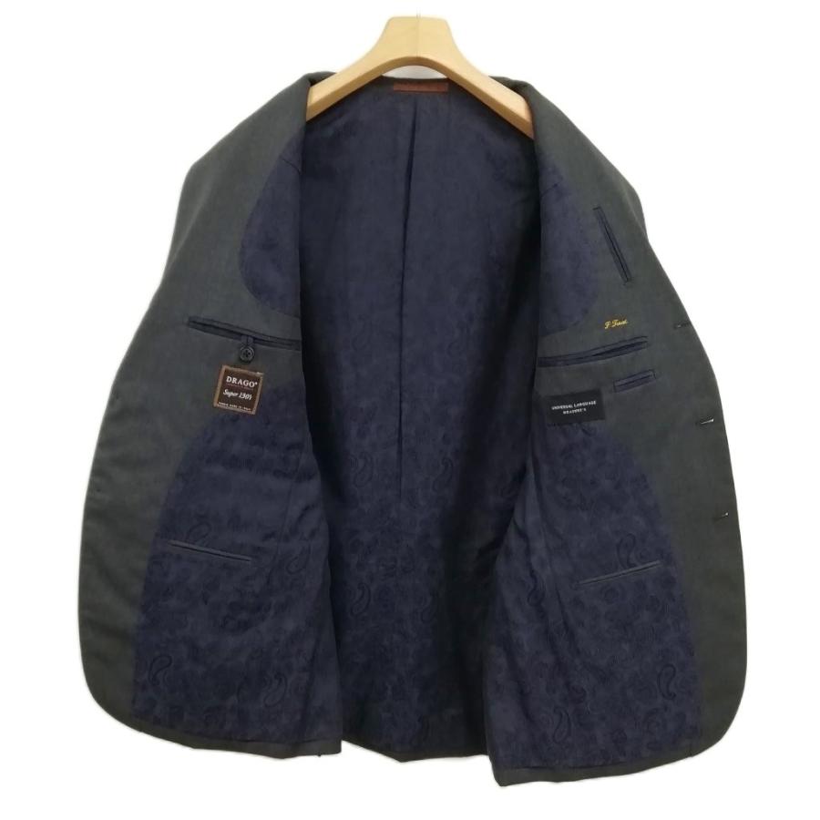 ユニバーサル ランゲージ UNIVERSAL LANGUAGE DRAGO生地 130s 段返り