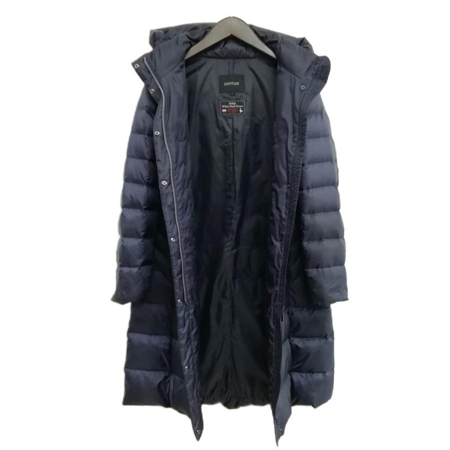 UNTITLED（アンタイトル） ダウンコート ダウンジャケット 1 ネイビー