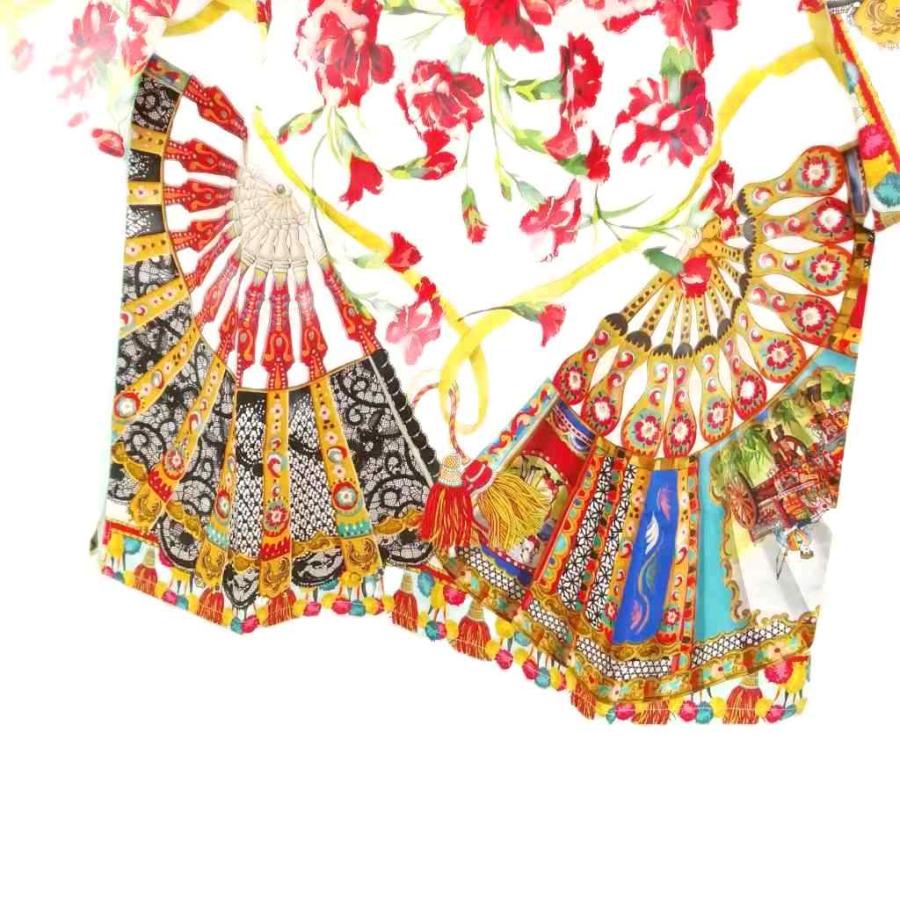 DOLCE&GABBANA（ドルチェ & ガッバーナ） ドルガバ フラワー 扇子 