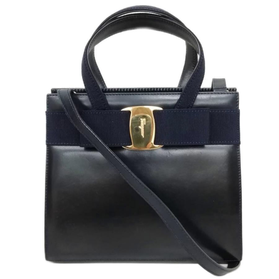 フェラガモ ヴァラ ハンドバッグ チェーンショルダーバッグ 2way ブラック フェラガモ ヴァラ ハンドバッグ チェーンショルダーバッグ 2way