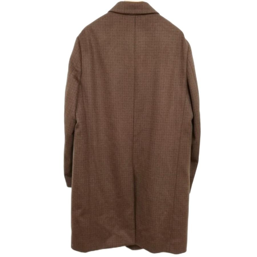 【ほぼ新品】ユニクロ　ウールカシミアチェスターコート　Lサイズ　ブラウン UNIQLO（ユニクロ）の「ウールカシミヤチェスターコート（その他