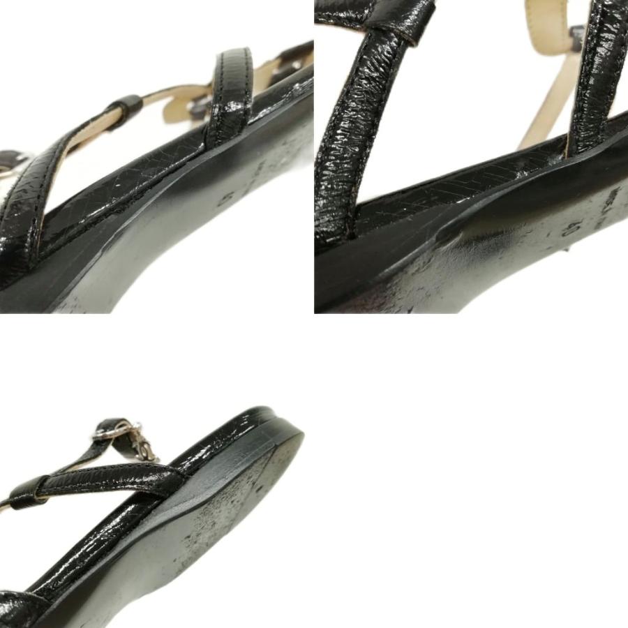 CHANEL（シャネル） ココマーク ロゴ ストラップ サンダル フラット